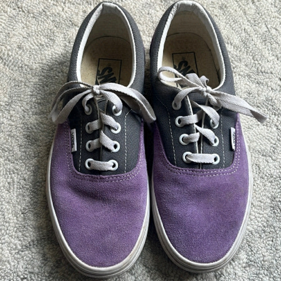 Vans Shoes - Woman’s Vans sneakers Purple and Grey Size 7.5